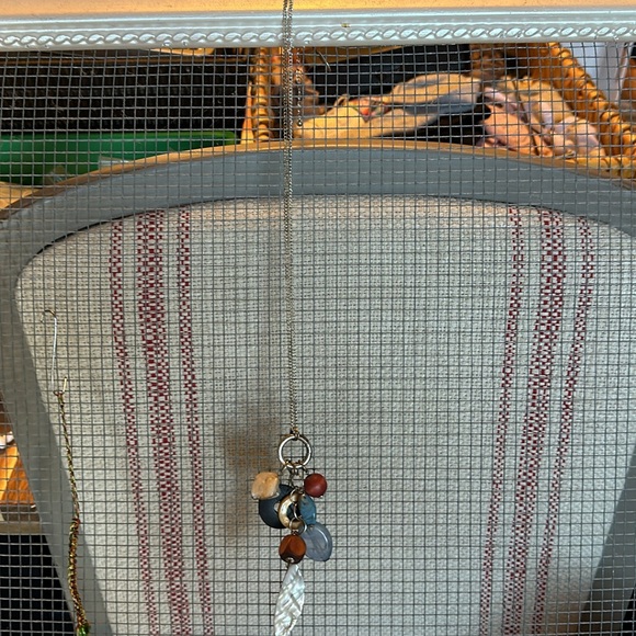 fun long necklace w/ different pieces. Lots listed so make a bundle & save! - Picture 4 of 4